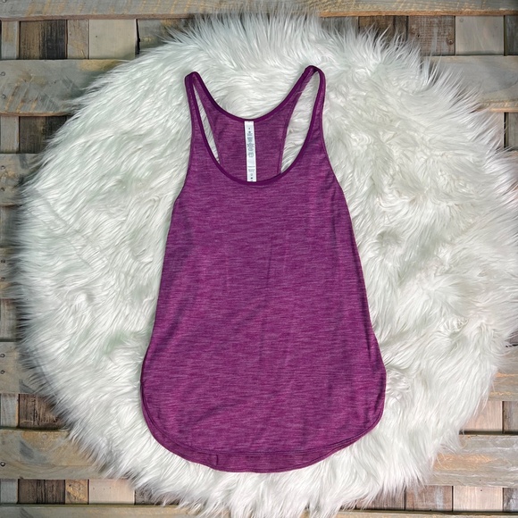 Like new! [Lululemon] Heather Purple < What The Sport > Singlet Tank Top | 8 - Picture 3 of 16